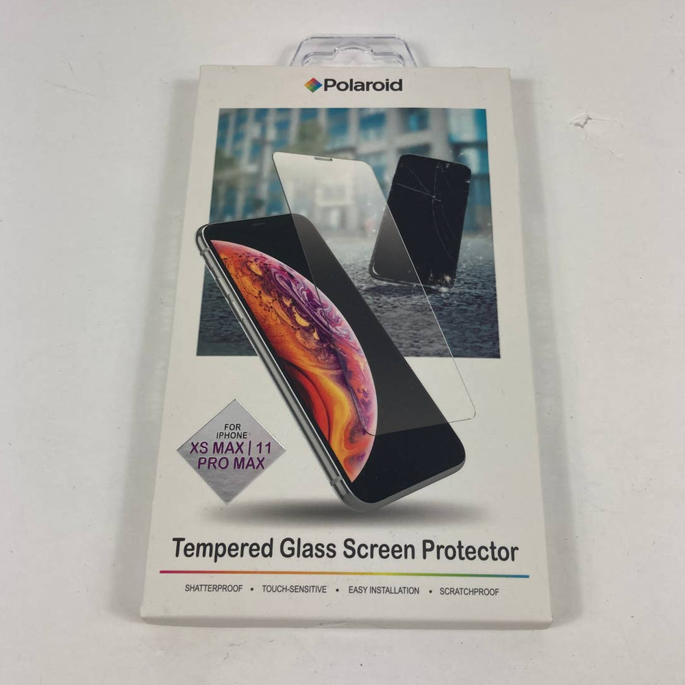 NIB Polariod Tempered Glass Screen Protector Iphone XS Max / 11 Pro Max
